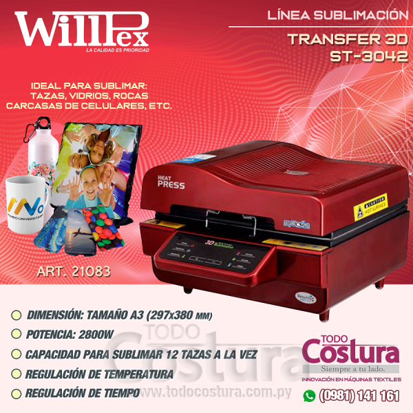 TRANSFER 3D WILLPEX ST-3042